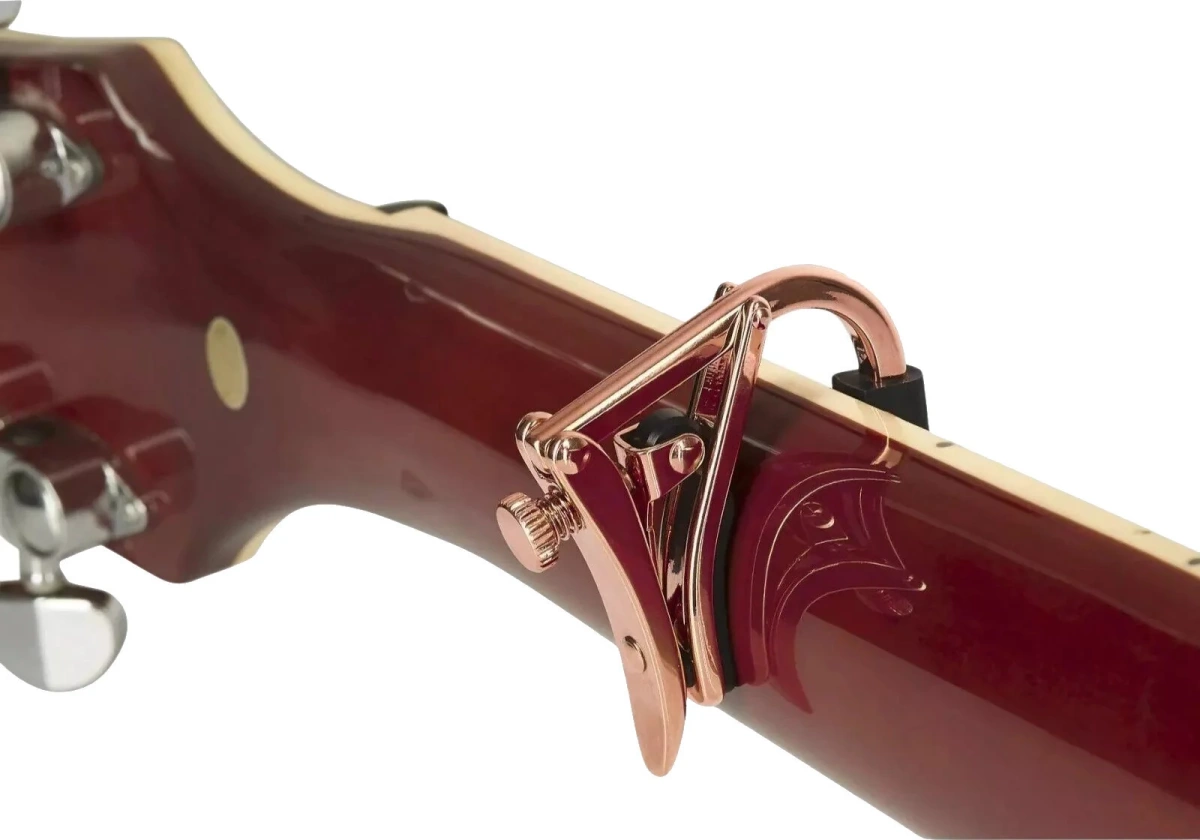 Shubb C1RG Royale - Kapodaster do gitary akustycznej | elektrycznej - Rose Gold - obrazek 3