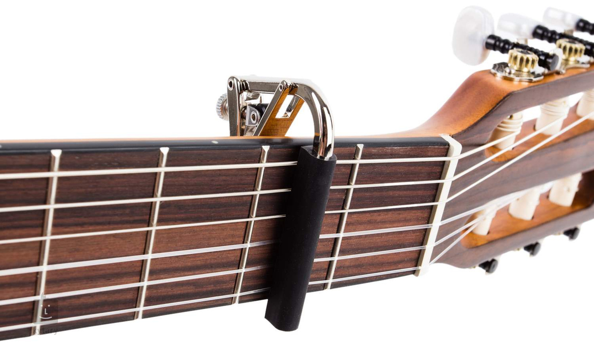 Shubb C2 Standard - Kapodaster do gitary klasycznej - srebrny - obrazek 4