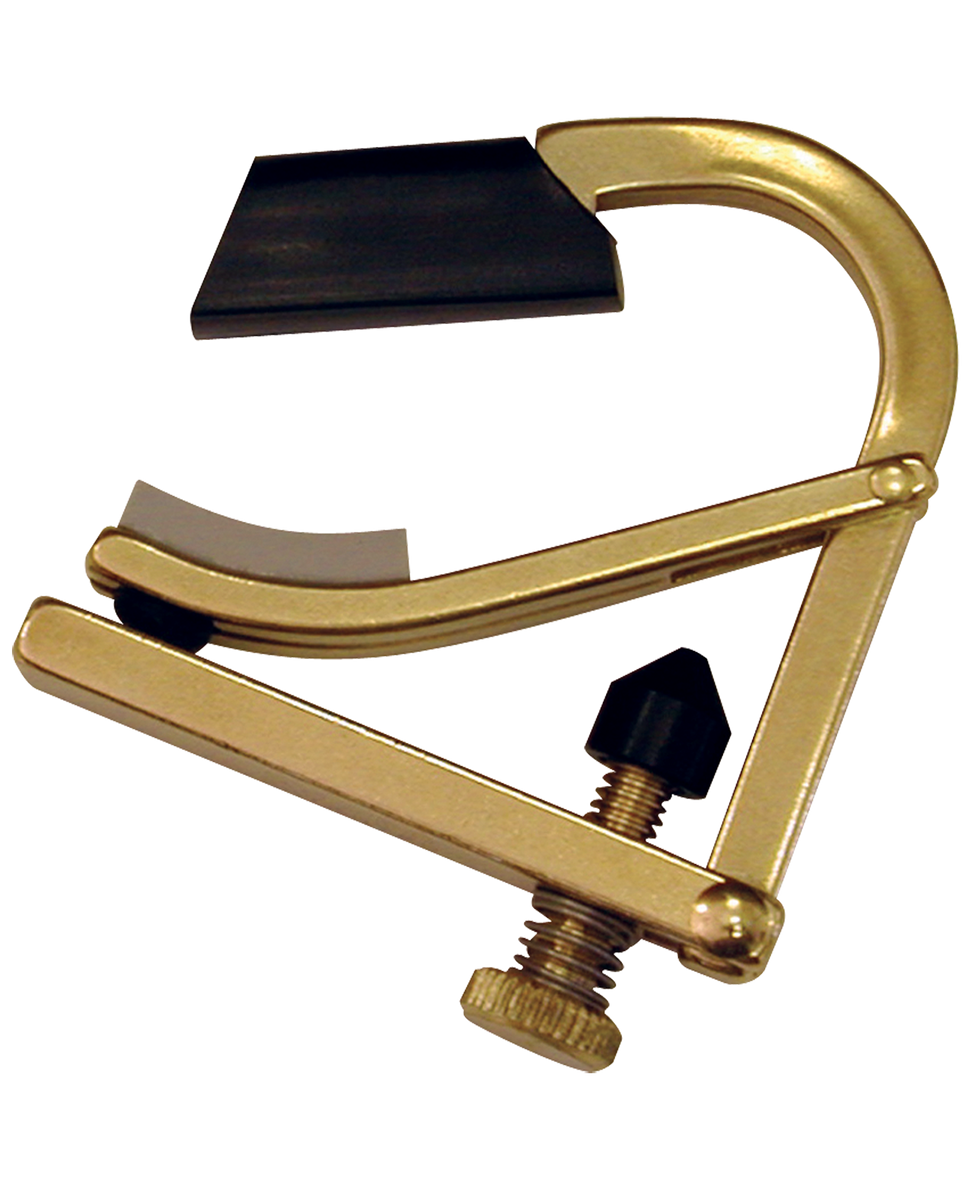 Shubb C7B Partial - Kapodaster do gitary akustycznej - mosiężny