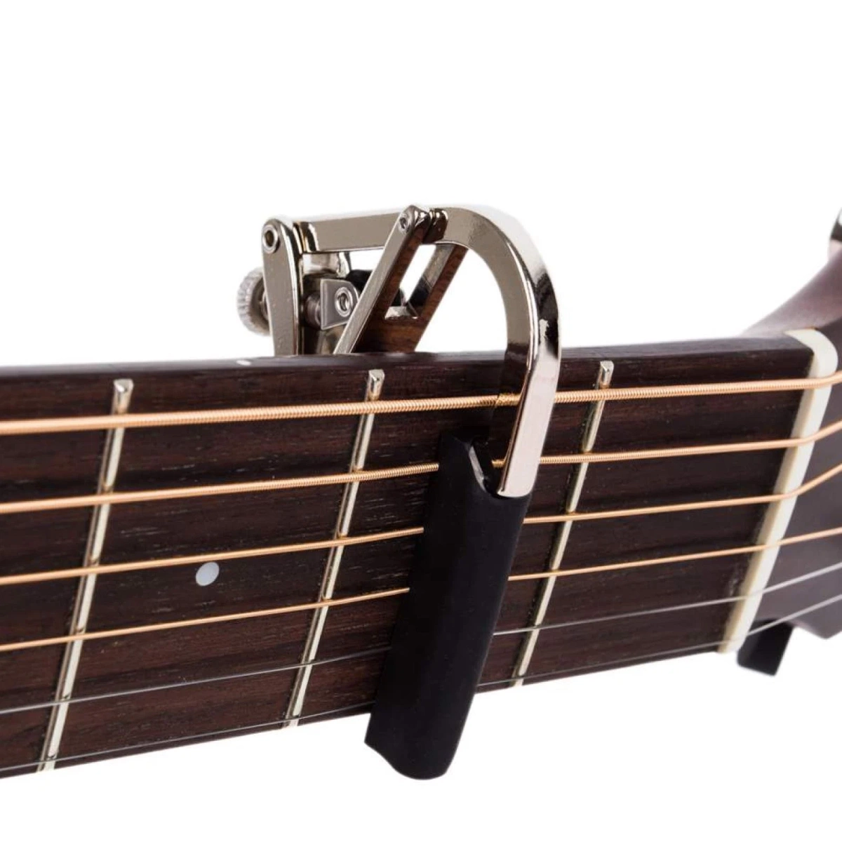Shubb C8 Partial - Kapodaster do gitary akustycznej | elektrycznej - srebrny - obrazek 4