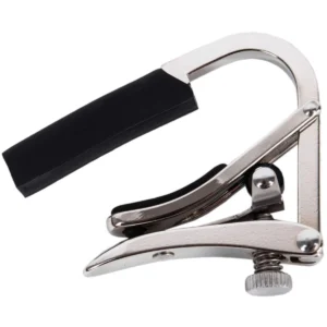 Shubb C8 Partial - Kapodaster do gitary akustycznej | elektrycznej - srebrny