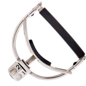 Shubb F1 Finetune - Kapodaster do gitary akustycznej | elektrycznej - srebrny