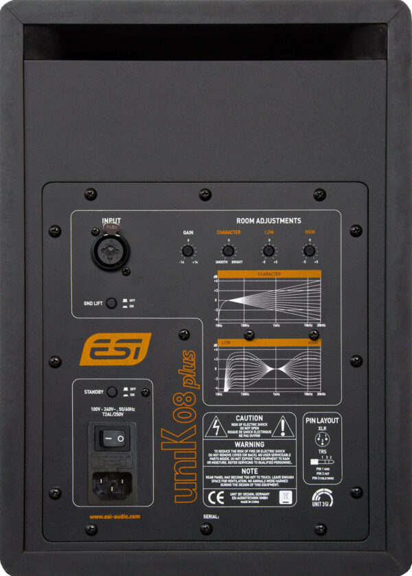 ESI uniK 08+ - monitor aktywny - obrazek 2