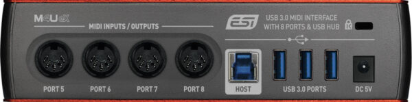 ESI M4UeX - interface MIDI - obrazek 3