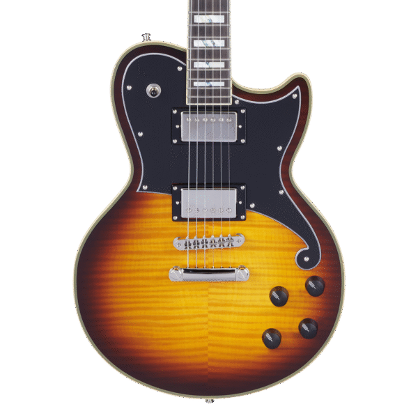 D’Angelico Deluxe Atlantic Vintage Sunburst - gitara elektryczna - obrazek 3