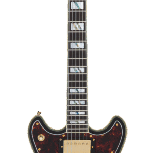 D’Angelico Deluxe Brighton Solid Black - gitara elektryczna