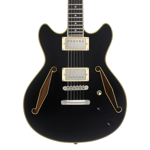 D'Angelico Excel Mini DC Tour Black - gitara elektryczna - obrazek 3