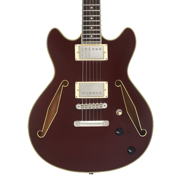 D'Angelico Excel Mini DC Tour Wine gitara elektryczna - obrazek 3