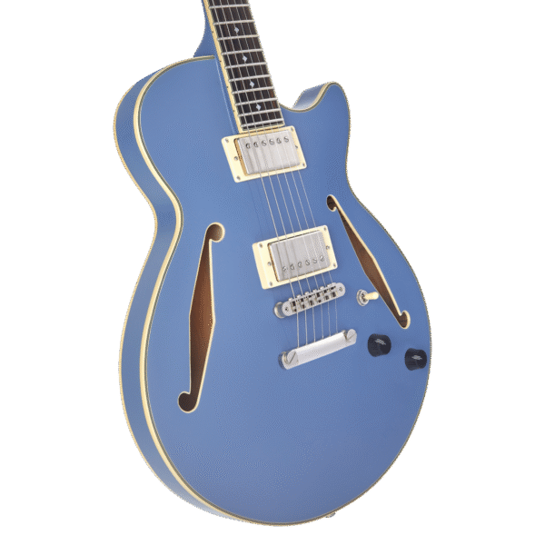 D'Angelico Excel SS Tour Solid Slate Blue - gitara elektryczna - obrazek 4