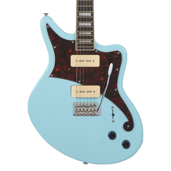 D'Angelico Premier Bedford Sky Blue - gitara elektryczna - obrazek 3