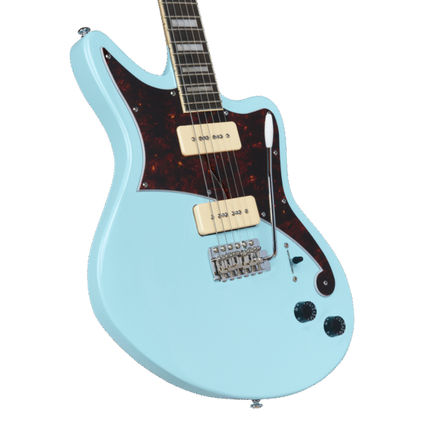 D'Angelico Premier Bedford Sky Blue - gitara elektryczna - obrazek 4