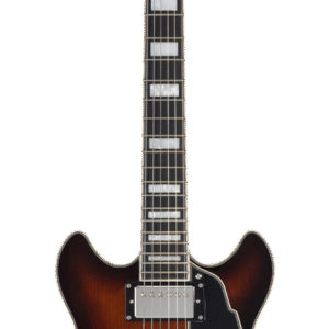 D'Angelico Premier Mini DC Brown Burst gitara elektryczna