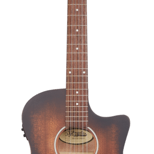 D'angelico Premier Fulton 12 LS Aged Mahogany - gitara elektroakustyczna 12-strunowa