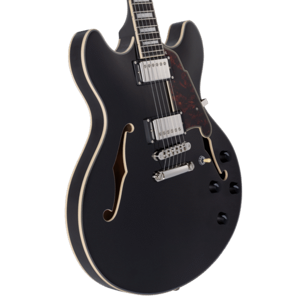D'angelico Premier DC Black Flake - gitara elektryczna - obrazek 3