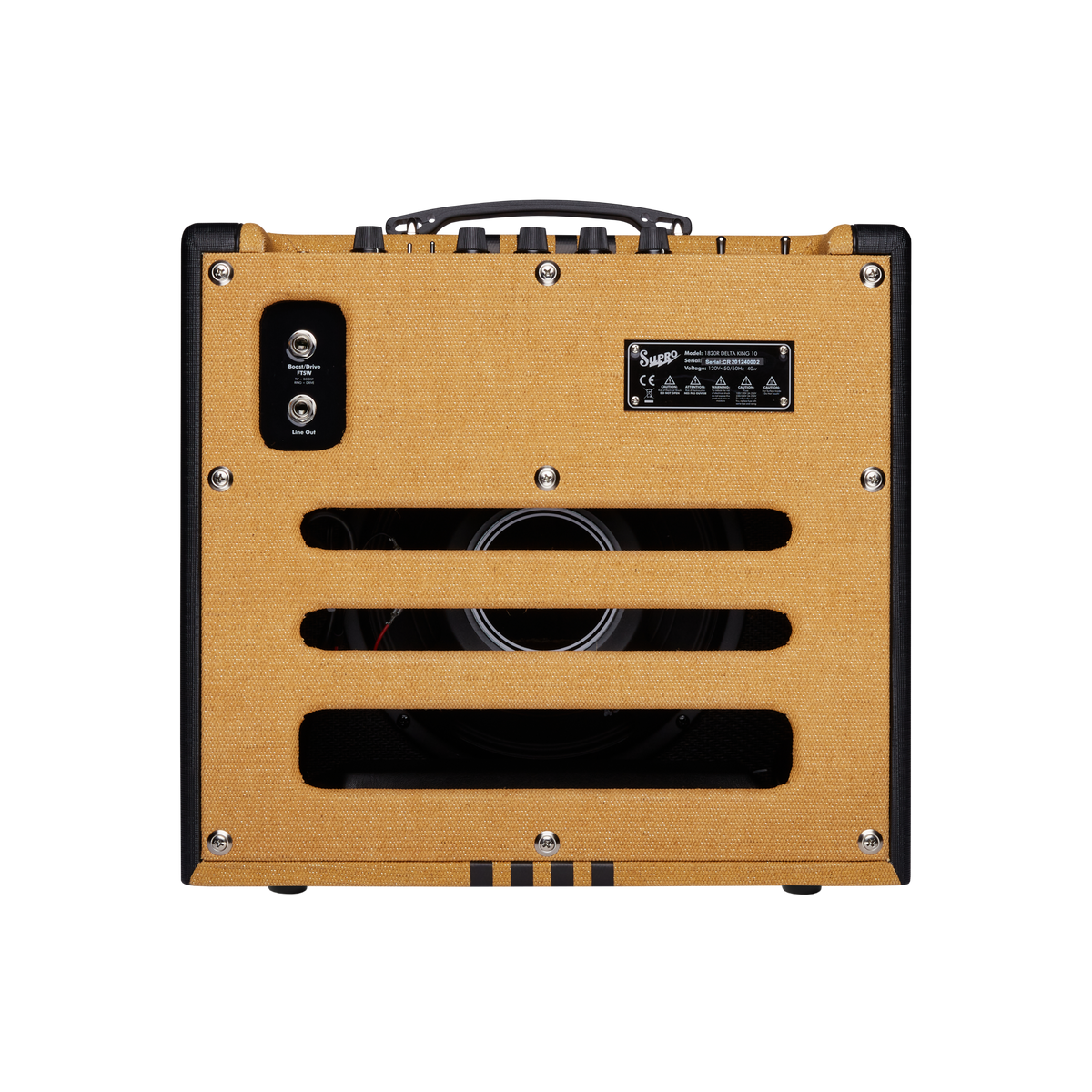 Supro Delta King 10 Tweed / Black Combo - obrazek 4