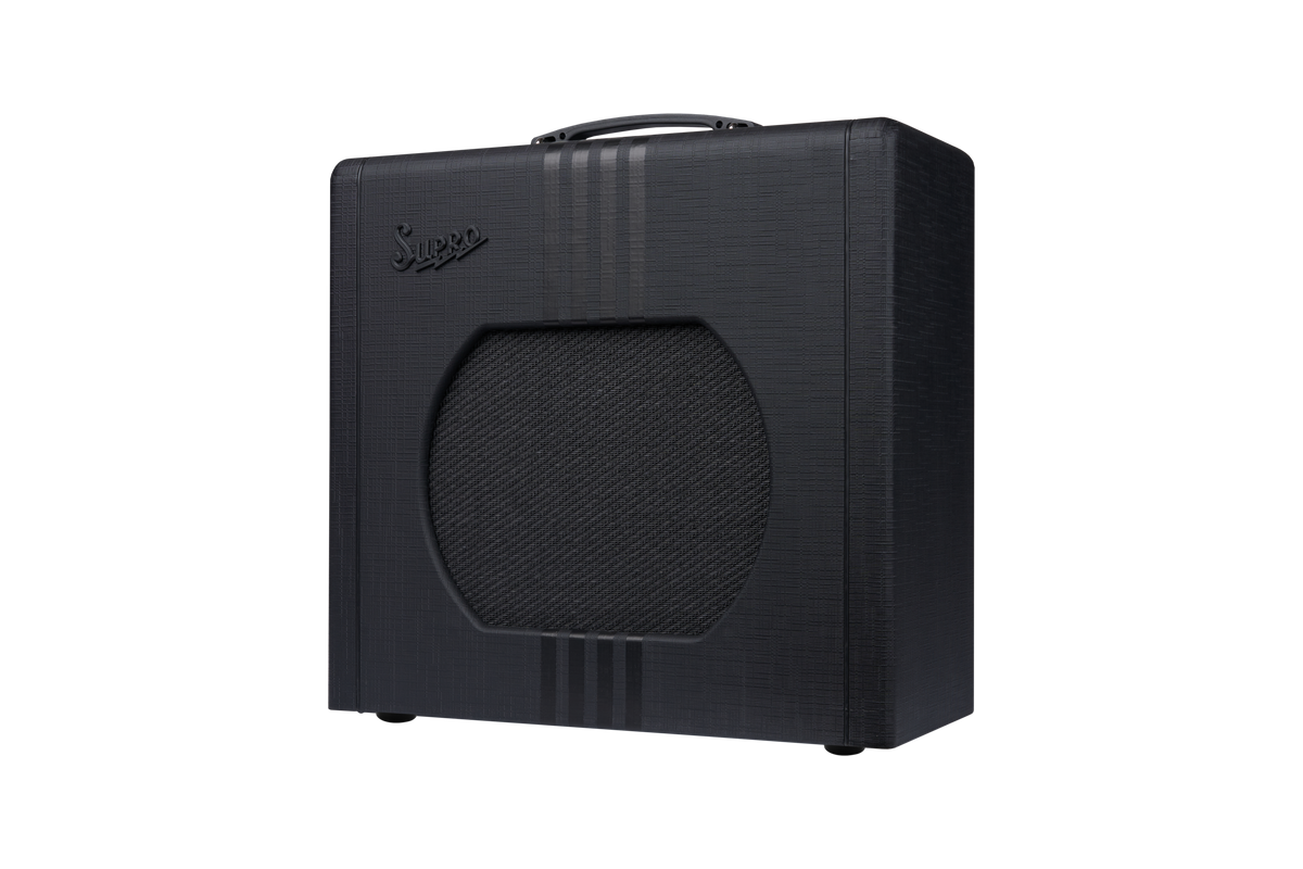 Supro Delta King 12 Black / Black Combo - obrazek 3