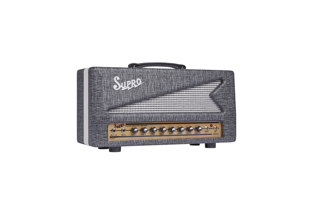 Supro Black Magic Reverb Head głowa