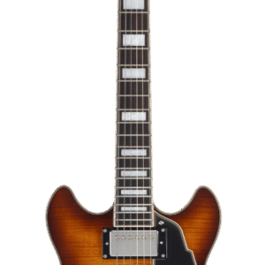 D'Angelico Premier Mini DC Dark Iced Tea Burst - gitara elektryczna