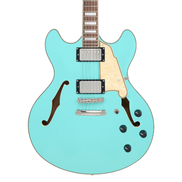 D'Angelico Premier DC Surf Green - gitara elektryczna - obrazek 4