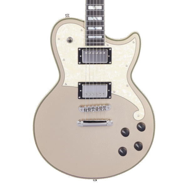 D’Angelico Deluxe Atlantic Desert Gold - gitara elektryczna - obrazek 5