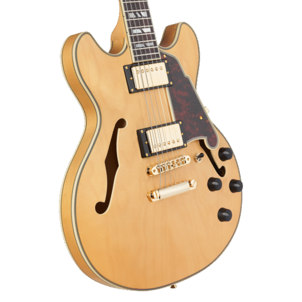D’Angelico Deluxe Mini DC Satin Honey - gitara elektryczna - obrazek 4