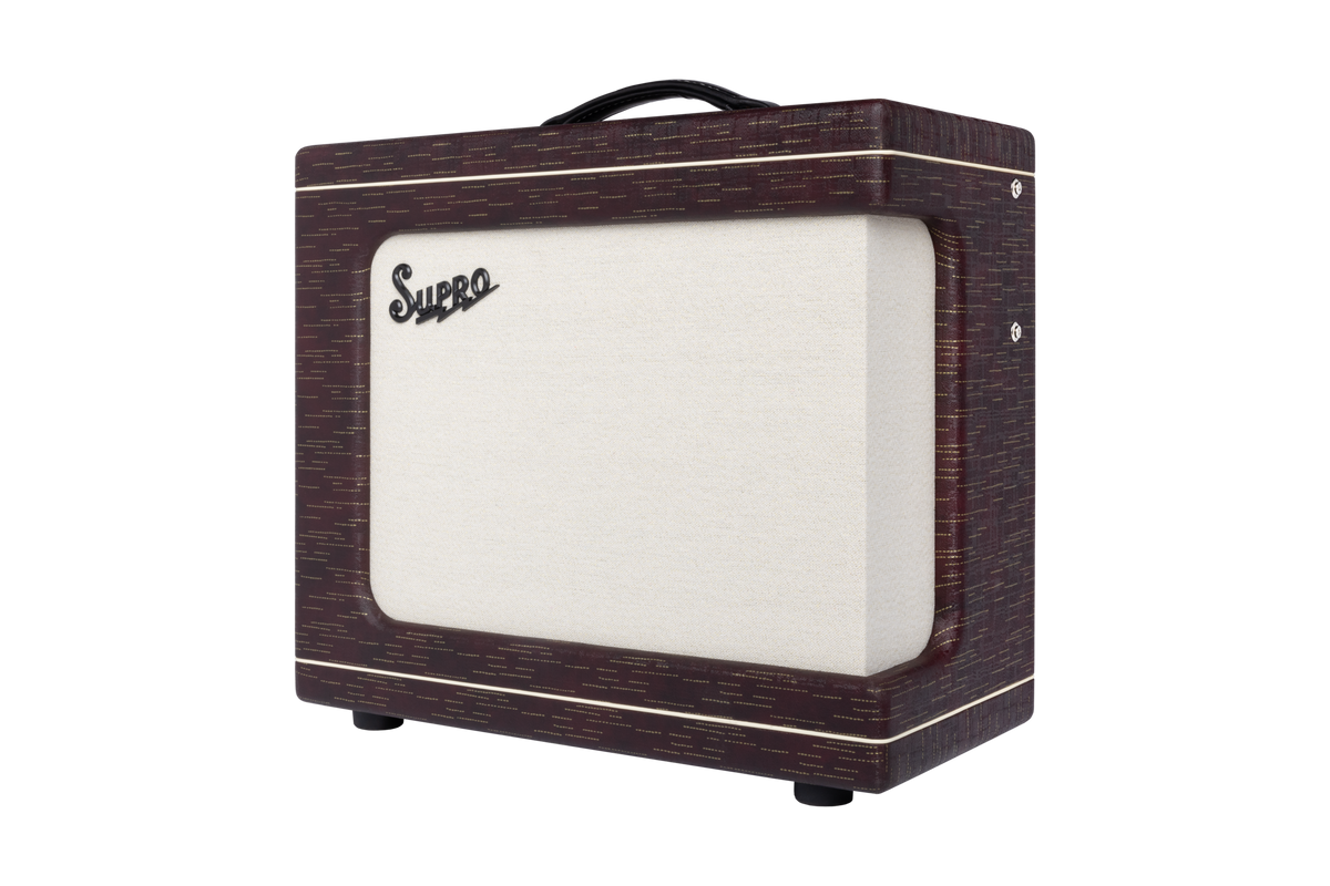Supro Delegate 1x12 Burgundy 1620RCBUR – wzmacniacz gitarowy - obrazek 3
