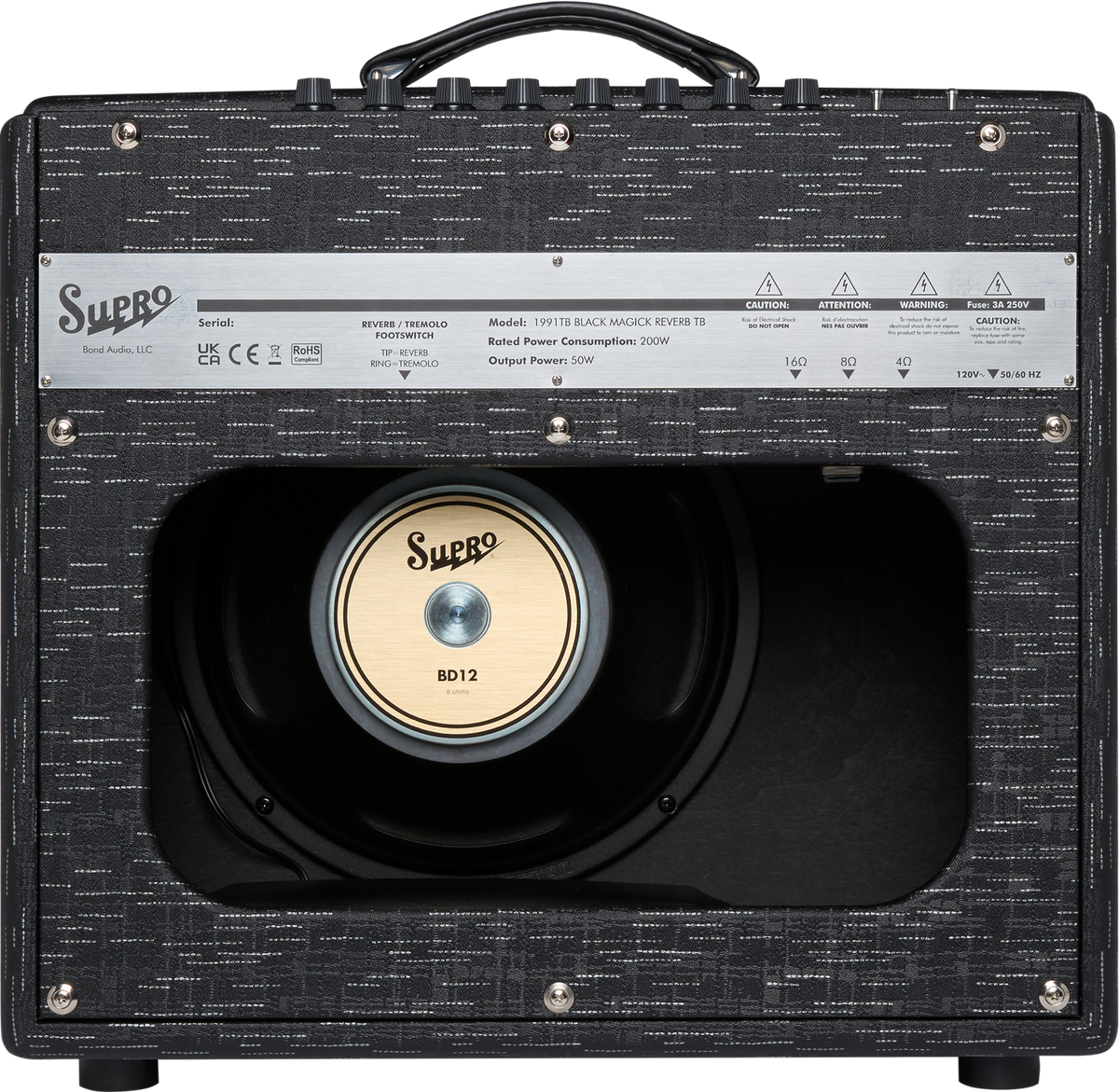 Supro Black Magick Tyler Bryant 1991TB - wzmacniacz gitarowy - obrazek 4