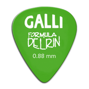 Galli Delrin D-51Y - kostki gitarowe 0,88 mm, 12 szt.