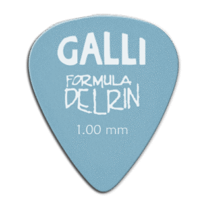 Galli Delrin D-51Y - kostki gitarowe 1,00 mm, 12 szt.
