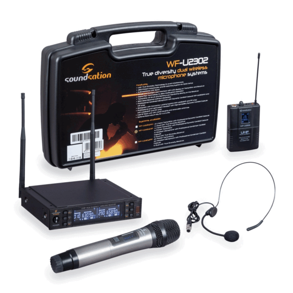 Soundsation WF-U2302 - system bezprzewodowy UHF - obrazek 2