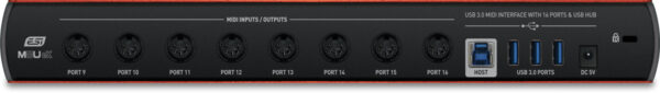 ESI M8UeX - interface MIDI - obrazek 2