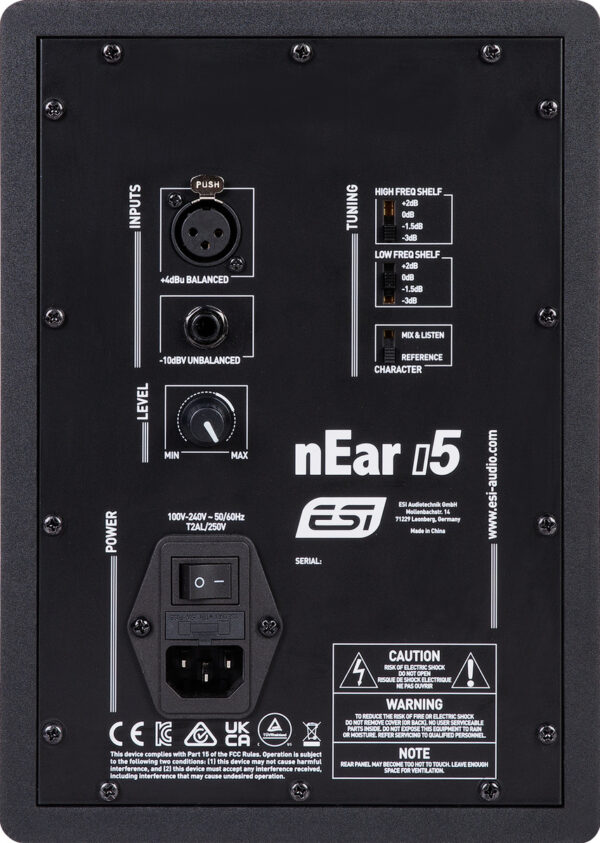 ESI nEar i5 - monitor aktywny - obrazek 3