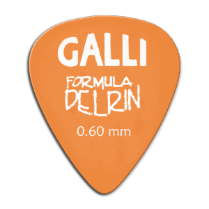 Galli Delrin D-51O - kostki gitarowe 0,60 mm, 12 szt.