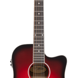 D'angelico Premier Bowery 12 LS Cherry Burst - gitara elektroakustyczna 12-strunowa
