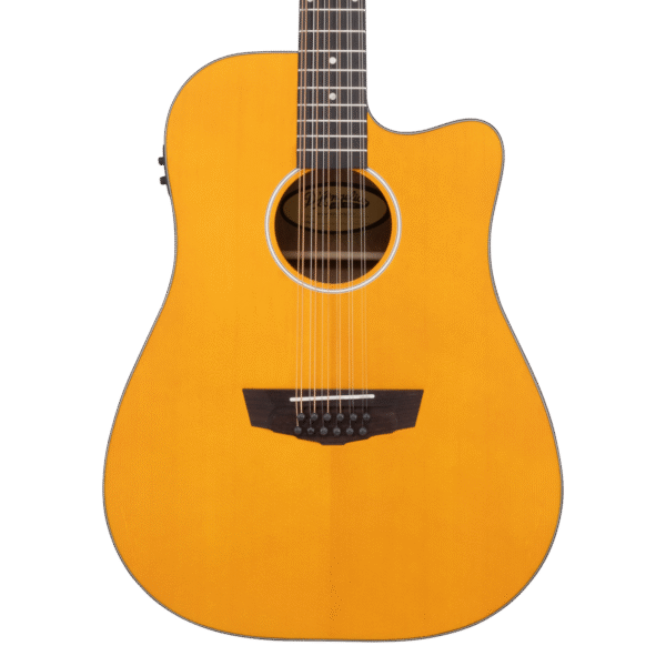 D'angelico Premier Bowery 12 LS Vintage Natural - gitara elektroakustyczna 12-strunowa - obrazek 3
