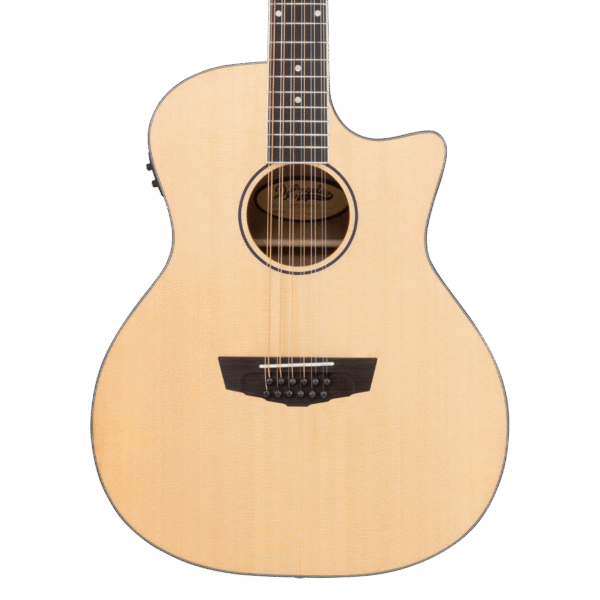 D'angelico Premier Fulton 12 LS Natural - gitara elektroakustyczna 12-strunowa - obrazek 3