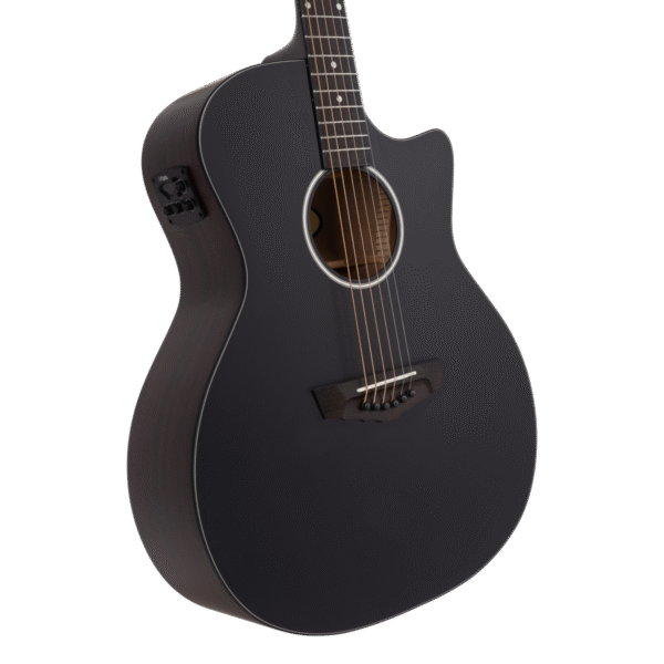 D'angelico Premier Gramercy LS Matte Black - gitara elektroakustyczna - obrazek 4