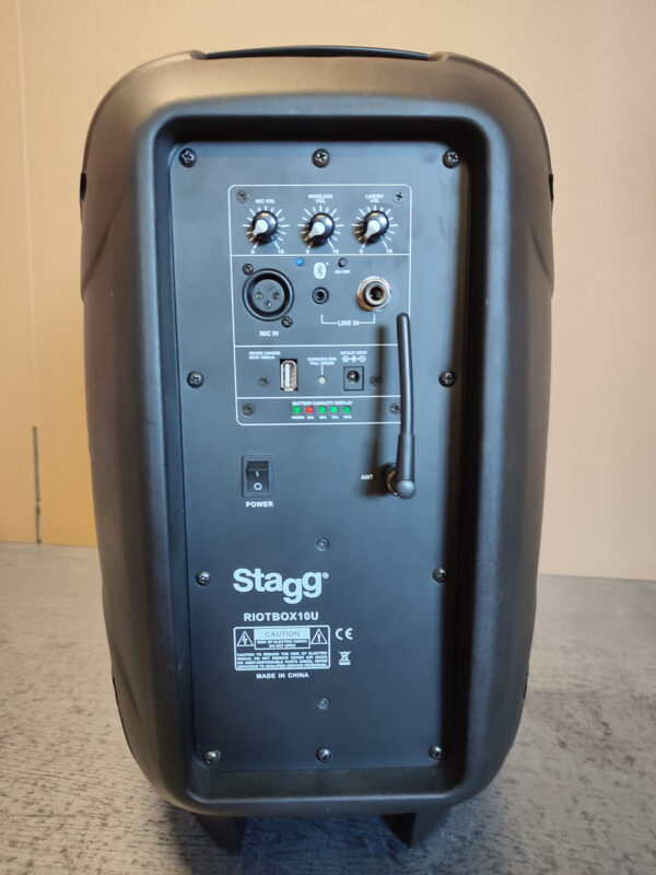 Stagg RIOT 10 EU - dwudrożna kolumna aktywna 60W - Powystawowa - obrazek 4