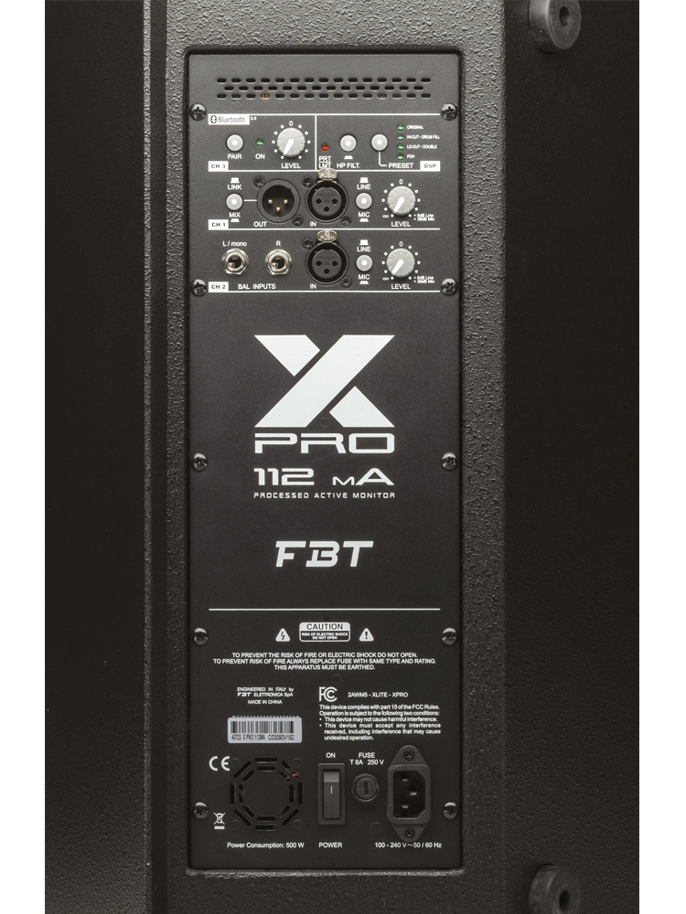 FBT X-Pro 112MA - Aktywny monitor sceniczny - obrazek 3
