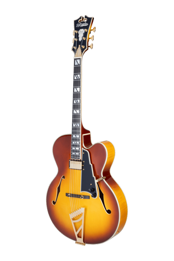 D'Angelico Excel EXL-1 Dark Iced Teaburst  - gitara elektryczna - obrazek 2