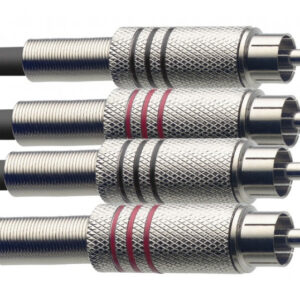 Stagg STC 6 C - kabel RCA - RCA podwójny 6m