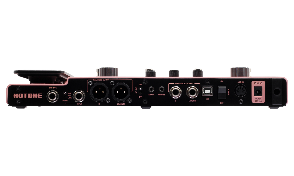 Hotone Ampero Pink Limited Edition - multiefekt gitarowy - obrazek 4