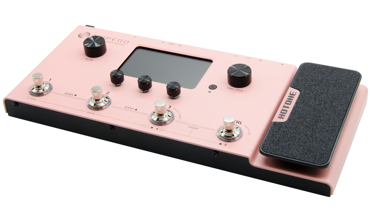 Hotone Ampero Pink Limited Edition - multiefekt gitarowy - obrazek 2