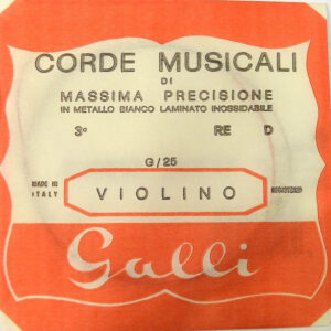 Galli G-025 - pojedyncza struna do skrzypiec D-3