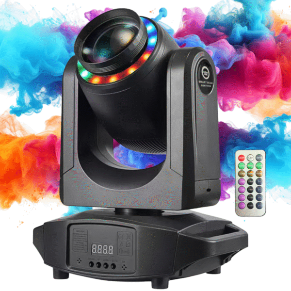 LIGHT4ME SMART BEAM 80W RING głowica ruchoma LED oświetlenie sceniczne efekt ring