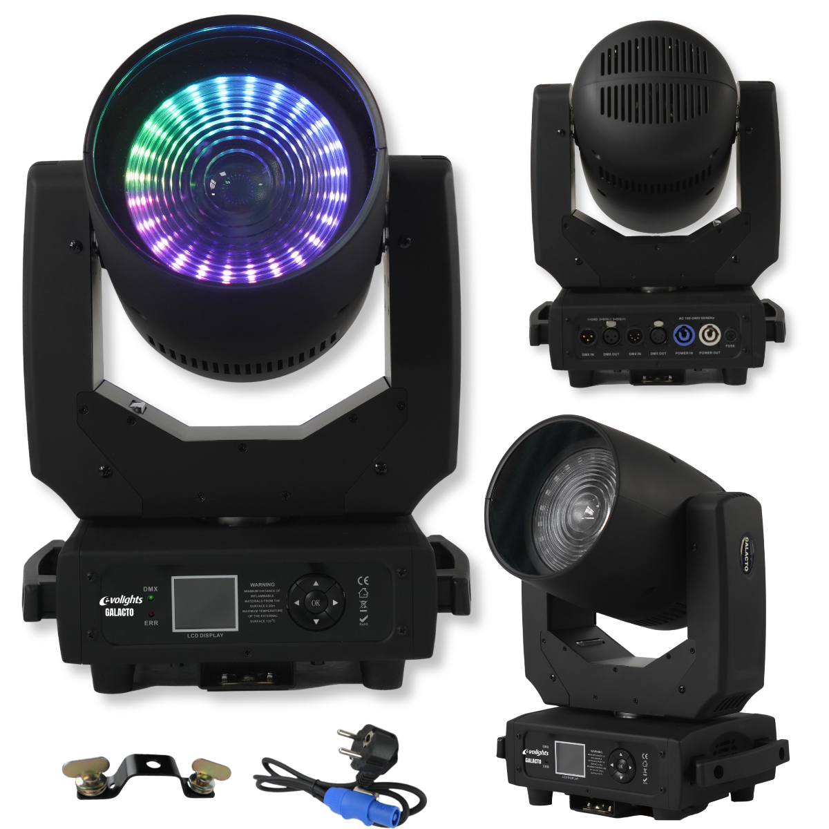 EVOLIGHTS GALACTO głowica ruchoma beam wash - obrazek 2