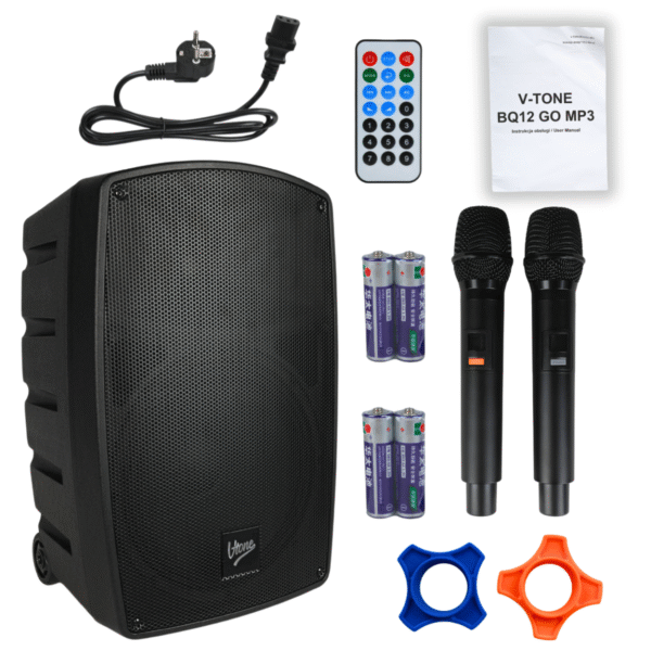 V-TONE BQ12 GO MP3 kolumna aktywna akumulatorowa - obrazek 9
