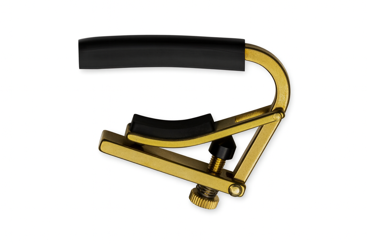 Shubb C4 Standard - Kapodaster do gitary elektrycznej - mosiężny