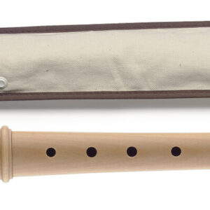 Stagg REC3 GER - flet prosty klonowy z pokrowcem