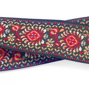 Stagg SWO-COT JIM RED - pasek do gitary, nylonowy